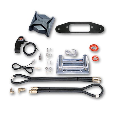 Components and accessories for winches