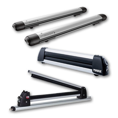 Carriers for skis and snowboards