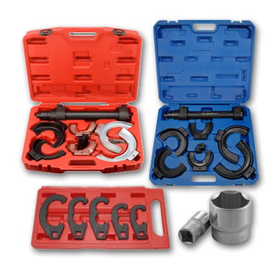 Tools for service suspension and steering