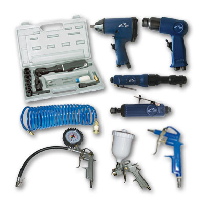 Sets of pneumatic tools
