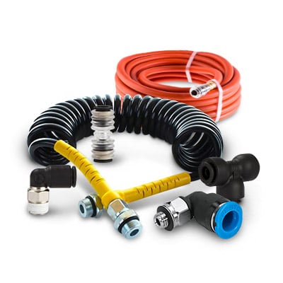 Pneumatic pipes and hoses