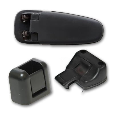 Handles, locks and hinges side and rear windows