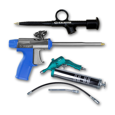 Pistols lubricants (manual, pneumatic)