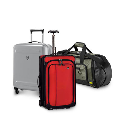 Suitcases and travel bags