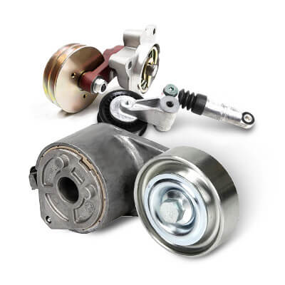 Drive belt tensioner Ford Fiesta Mk6 (B299) Hatchback