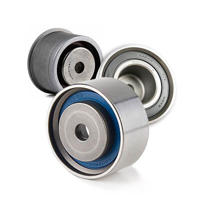 Timing belt tensioner pulley Ford Fiesta Mk6 (B299) Hatchback