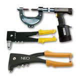 Tools for rivets  