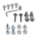 Fasteners license plates