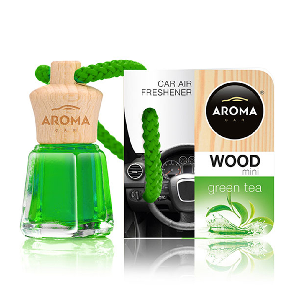 Aroma Car 921564 Air freshener Wood Mini Green Tea 921564