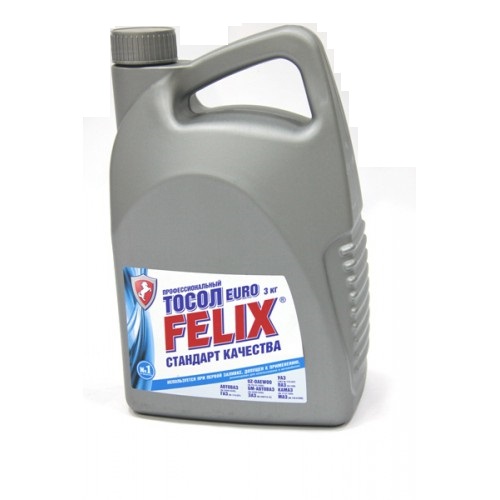 Felix 4606532001551 Antifreeze, blue, -35°C, 3 l 4606532001551