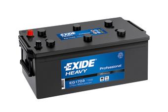 Exide EG1703 Battery Exide 12V 170AH 950A(EN) L+ EG1703