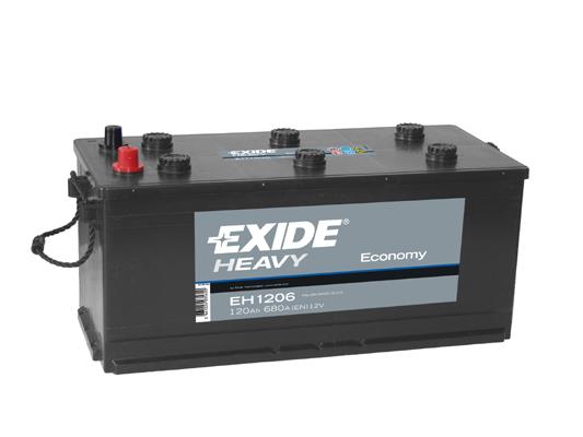 Exide EH1206 Battery Exide 12V 120AH 680A(EN) R+ EH1206