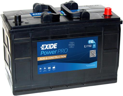 Exide EJ1102 Battery Exide 12V 110AH 900A(EN) R+ EJ1102