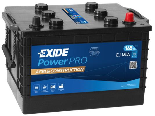 Exide EJ165A Battery Exide 12V 165AH 850A(EN) L+ EJ165A