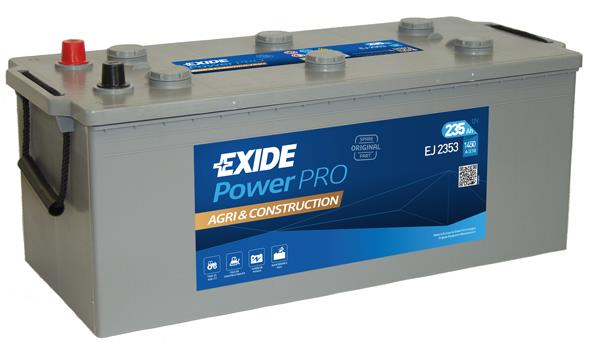Exide EJ2353 Battery Exide 12V 235AH 1450A(EN) L+ EJ2353
