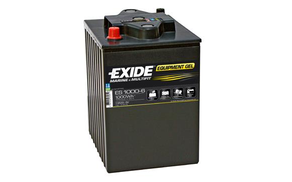 Exide ES1000-6 Battery Exide 6V 190AH 750A(EN) R+ ES10006
