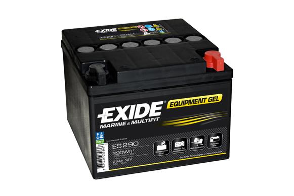 Exide ES290 Battery Exide Equipment GEL 12V 25AH 150A(EN) R+ ES290