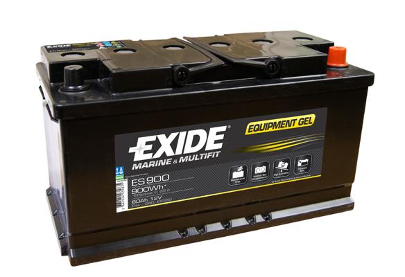 Exide ES900 Battery Exide Equipment GEL 12V 80AH 540A(EN) R+ ES900