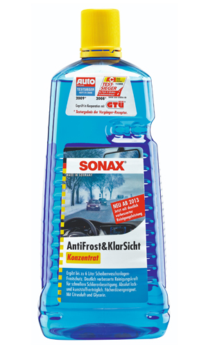 Sonax 332509 Winter windshield washer fluid, concentrate, -70°C, 2l 332509