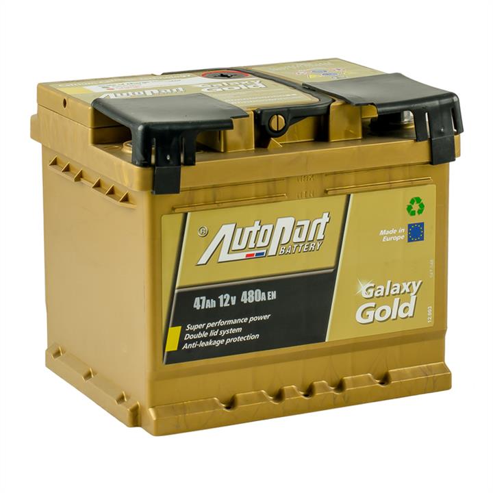 AutoPart ARL047-GGL0 Battery AutoPart Galaxy Gold 12V 47AH 480A(EN) R+ ARL047GGL0