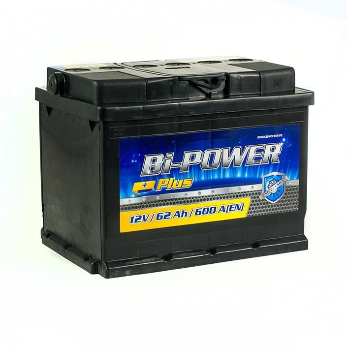 Bi-Power KLV062-01 Battery BI-POWER 12V 62AH 600A(EN) L+ KLV06201