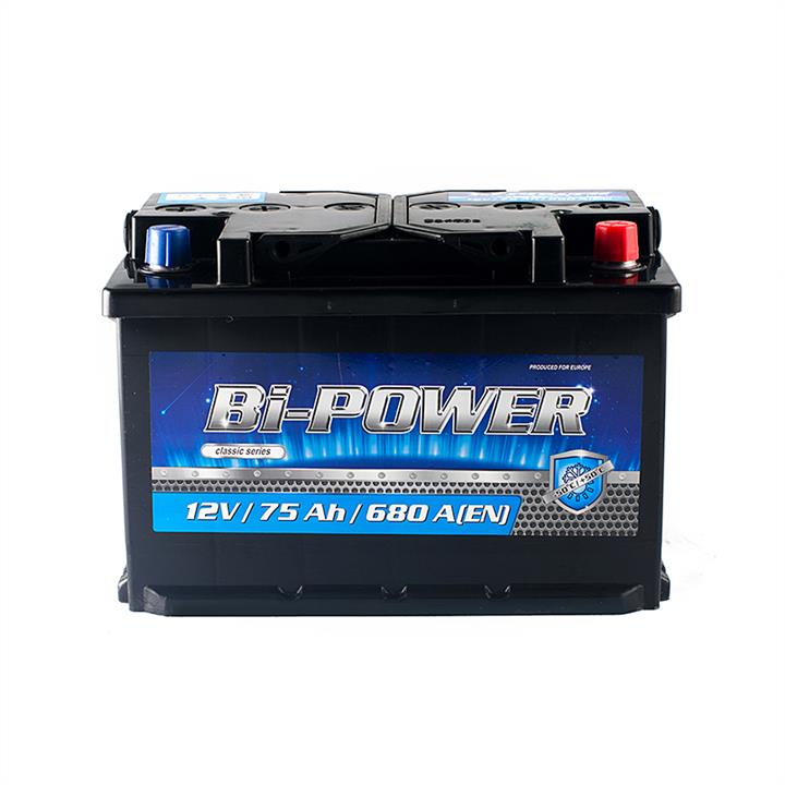 Bi-Power KLV075-00 Battery BI-POWER 12V 75AH 680A(EN) R+ KLV07500