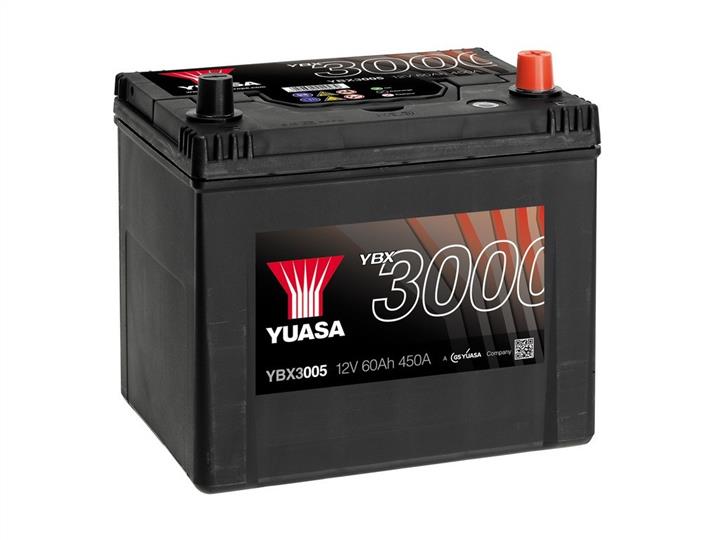 Yuasa YBX3005 Battery Yuasa YBX3000 SMF 12V 60AH 450A(EN) R+ YBX3005