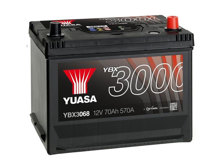 Yuasa YBX3068 Battery Yuasa YBX3000 SMF 12V 72AH 630A(EN) R+ YBX3068