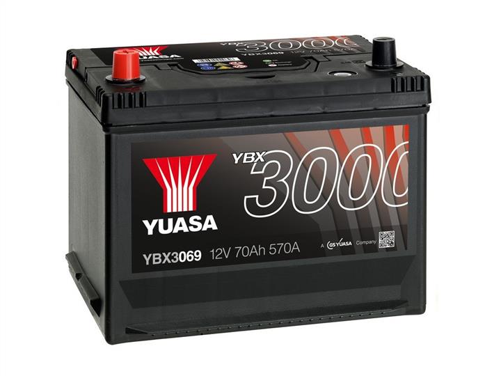Yuasa YBX3069 Battery Yuasa YBX3000 SMF 12V 70AH 570A(EN) L+ YBX3069