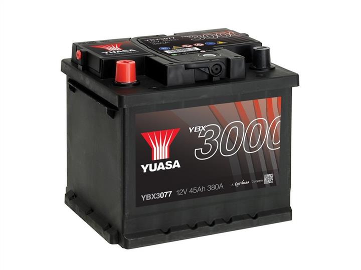 Yuasa YBX3077 Battery Yuasa YBX3000 SMF 12V 45AH 380A(EN) L+ YBX3077