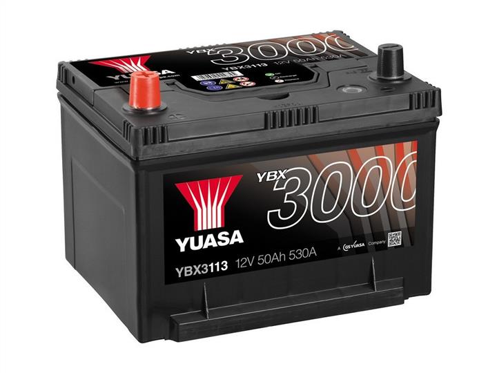 Yuasa YBX3113 Battery Yuasa YBX3000 SMF 12V 50AH 530A(EN) L+ YBX3113