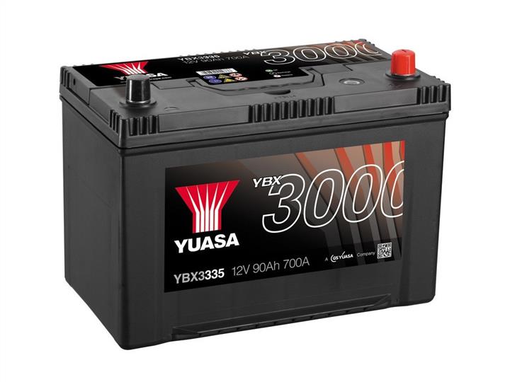 Yuasa YBX3335 Battery Yuasa YBX3000 SMF 12V 90AH 700A(EN) R+ YBX3335