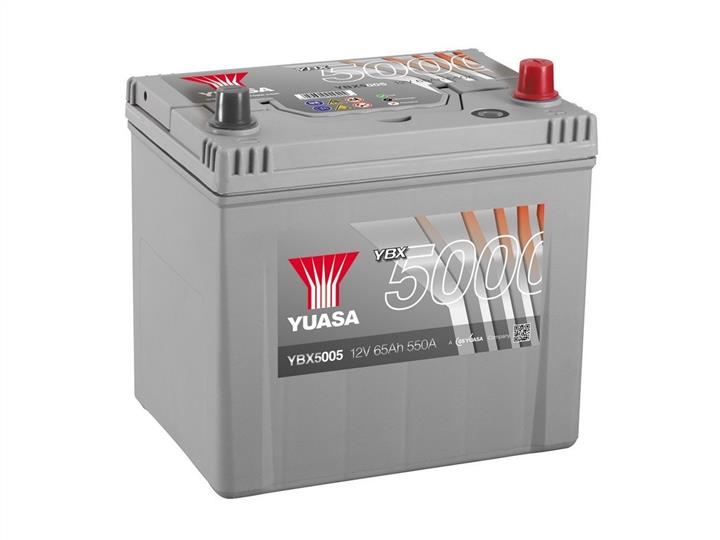 Yuasa YBX5005 Battery Yuasa 12V 65AH 550A(EN) R+ YBX5005