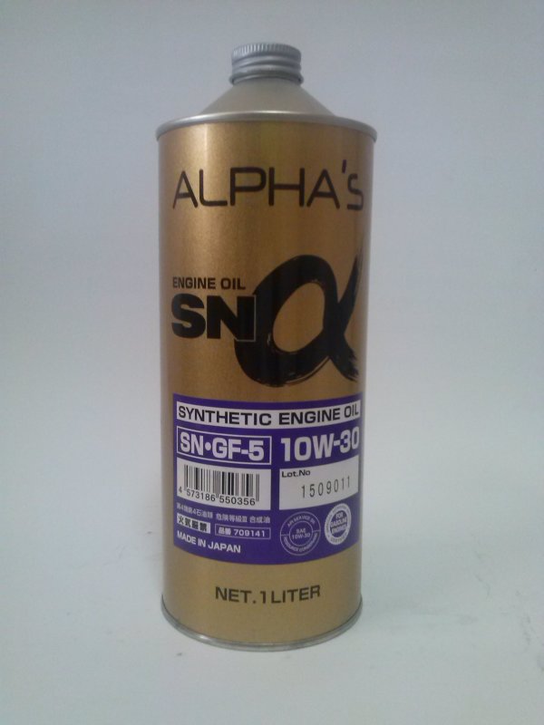 Alphas 709141 Engine oil Alphas SN 10W-30, 1L 709141