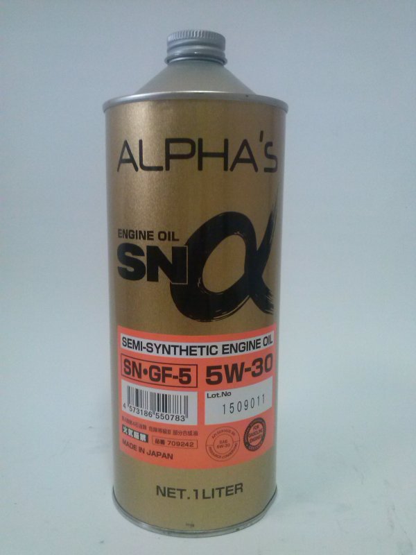 Alphas 709242 Engine oil Alphas SN 5W-30, 1L 709242