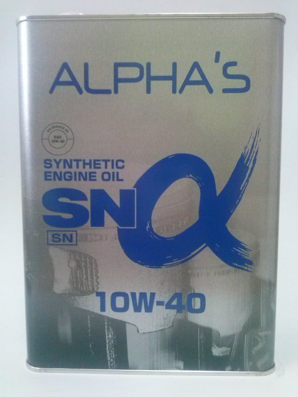Alphas 709644 Engine oil Alphas SN 10W-40, 4L 709644