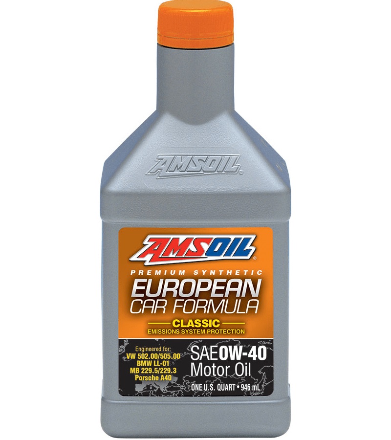Amsoil EFOQT Engine oil Amsoil European Car Formula Full-Saps Synthetic Motor Oil 0W-40, 0,946L EFOQT