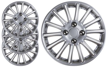 Carface DO CFAT613-14 Steel Rim Wheel Cover, Set of 4 pcs. DOCFAT61314