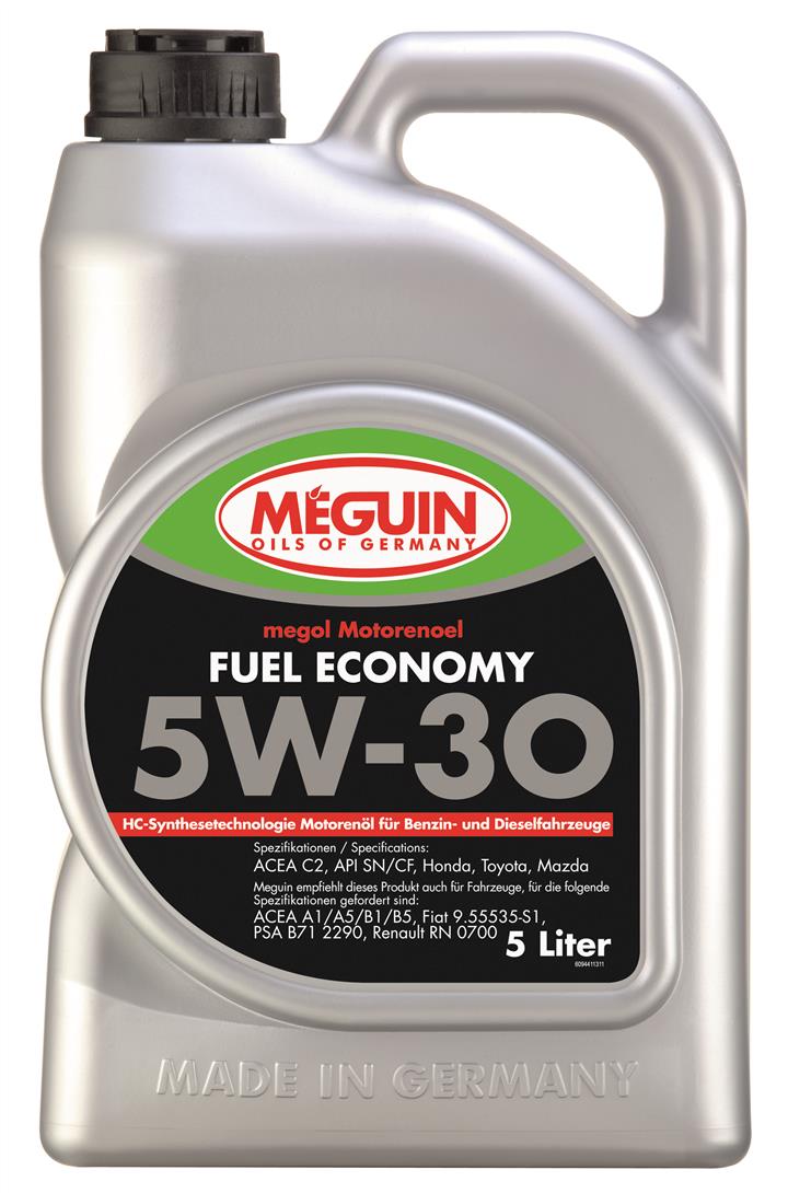 Meguin 9441 Engine oil Meguin Fuel Economy 5W-30, 5L 9441