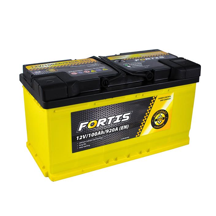 Fortis FRT100-00 Battery FORTIS 12V 100AH 920A(EN) R+ FRT10000