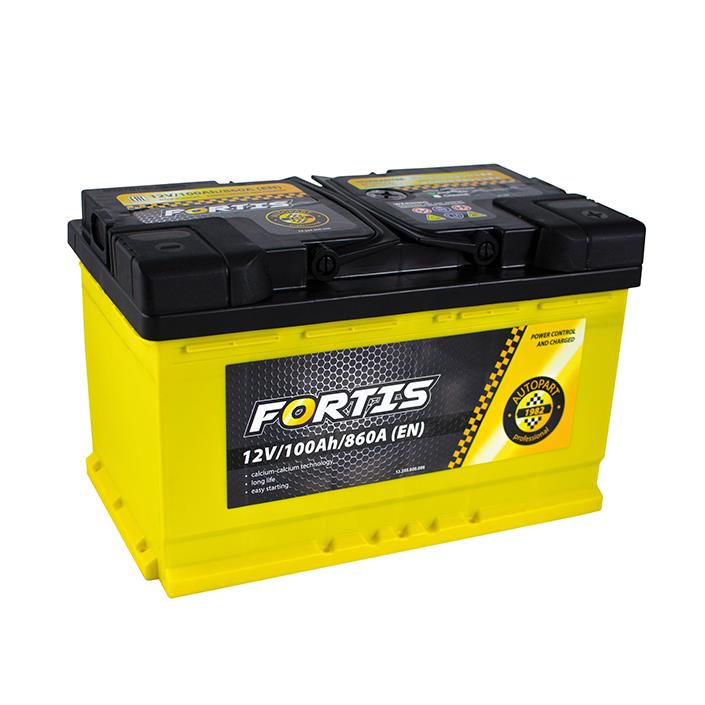 Fortis FRT100-L4-00 Battery FORTIS 12V 100AH 860A(EN) R+ FRT100L400