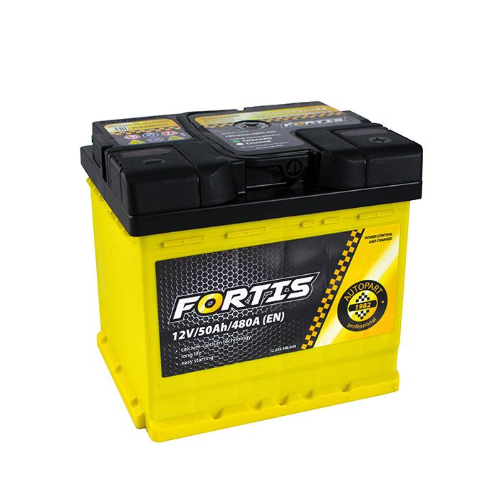 Fortis FRT50-00 Battery FORTIS 12V 50AH 480A(EN) R+ FRT5000
