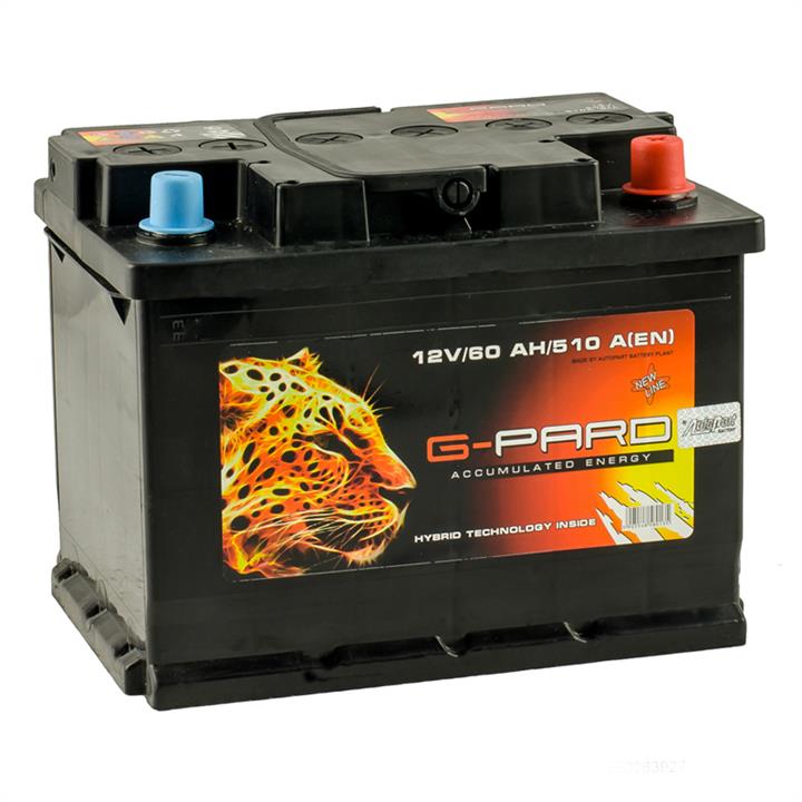 G-Pard TRC060-00 Battery G-Pard 12V 60AH 510A(EN) R+ TRC06000