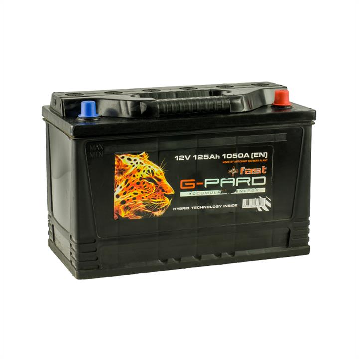 G-Pard TRC125-F00 Battery G-Pard Fast 12V 125AH 1050A(EN) R+ TRC125F00