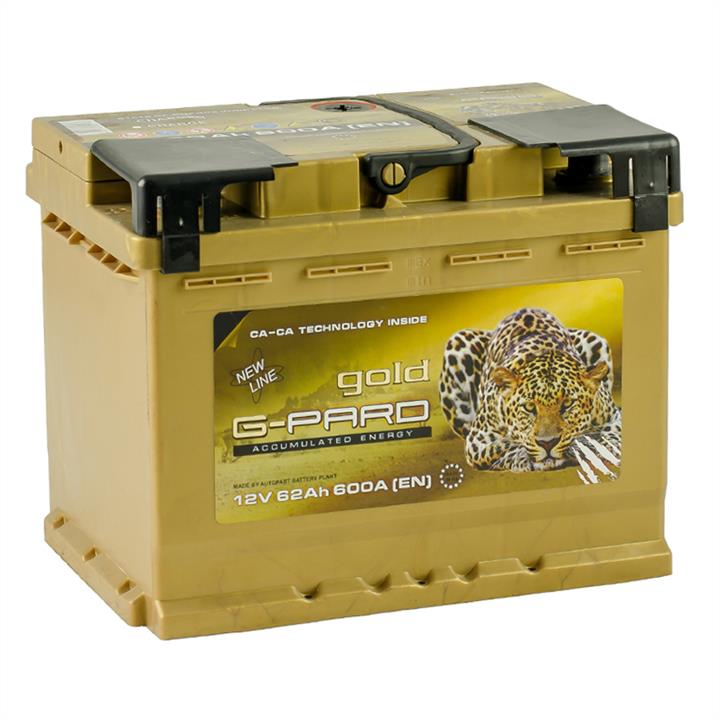 G-Pard TRC062-G01 Battery G-Pard Gold 12V 62AH 600A(EN) L+ TRC062G01