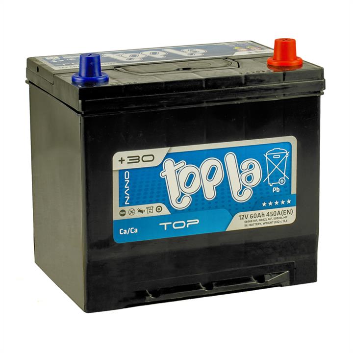 Topla TST-EJ60-0 Battery Topla Top 12V 60AH 600A(EN) R+ TSTEJ600