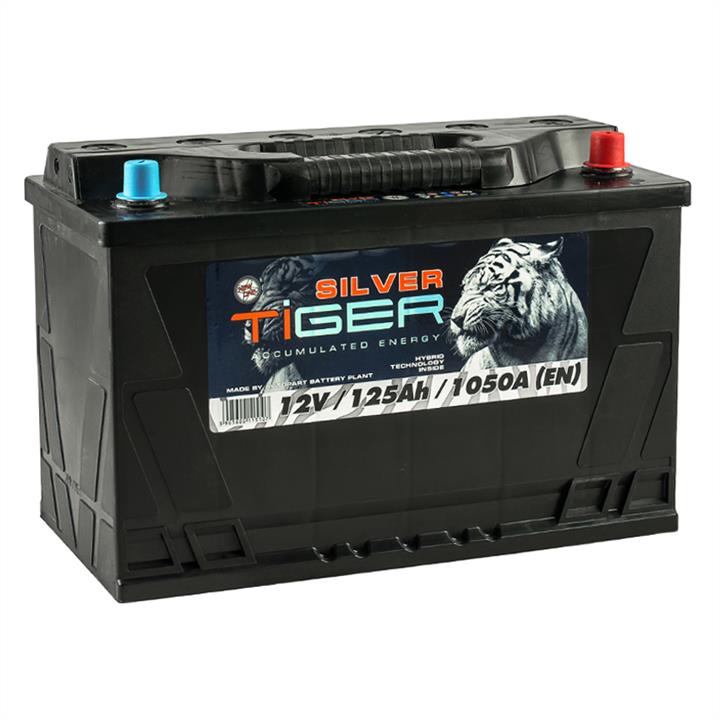 Tiger AFS125-S00 Battery Tiger Silver 12V 125AH 1050A(EN) R+ AFS125S00