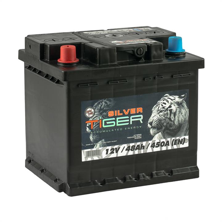 Tiger AFS048-S01 Battery Tiger Silver 12V 48AH 450A(EN) L+ AFS048S01
