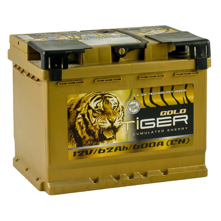 Tiger AFS062-G01 Battery Tiger Gold 12V 62AH 600A(EN) L+ AFS062G01