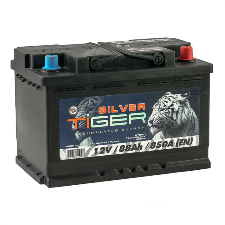 Tiger AFS088-S00 Battery Tiger Silver 12V 88AH 850A(EN) R+ AFS088S00